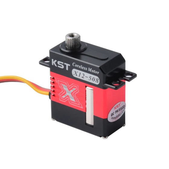 Heiße Verkäufe KST X12-508 V8.0 6,2 Kgf.cm 0,07 Sek. RC Modell Metall getriebe HV Digital Corel ess Motor für RC Hubschrauber